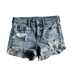 American Eagle Low-Rise Jeans Shorts - 4